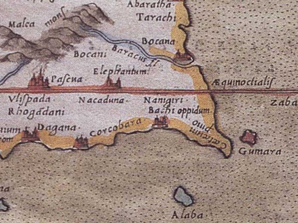 Kataragama on Ptolemy's Taprobane