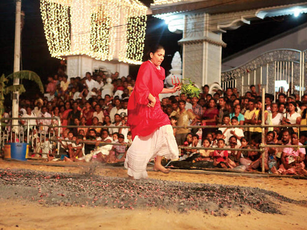 fire walking kataragama