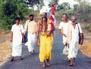 Few Tamil pilgrims dared to walk Pāda Yātrā in 1992 due to the ethnic conflict.