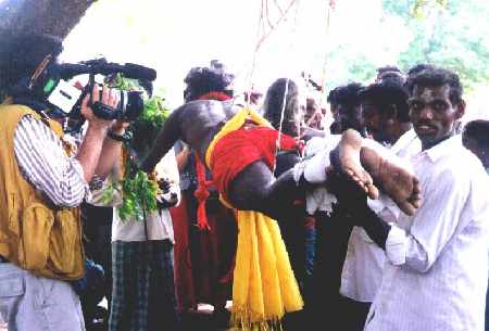 flying kavadi scene