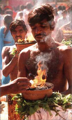 Kataragama devotee