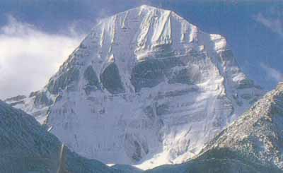Mount Kailasa in Tibet