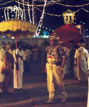 Yasasiri Kasthuriarachchi, chief trustee of the Kataragama shrine
